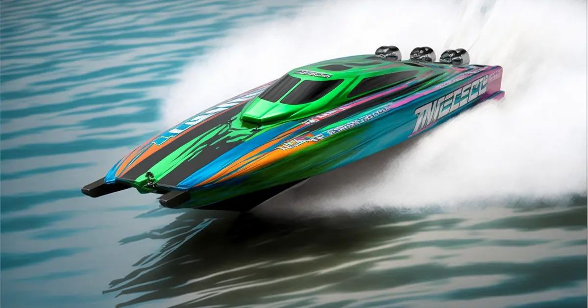 Rc on sale powerboat racing