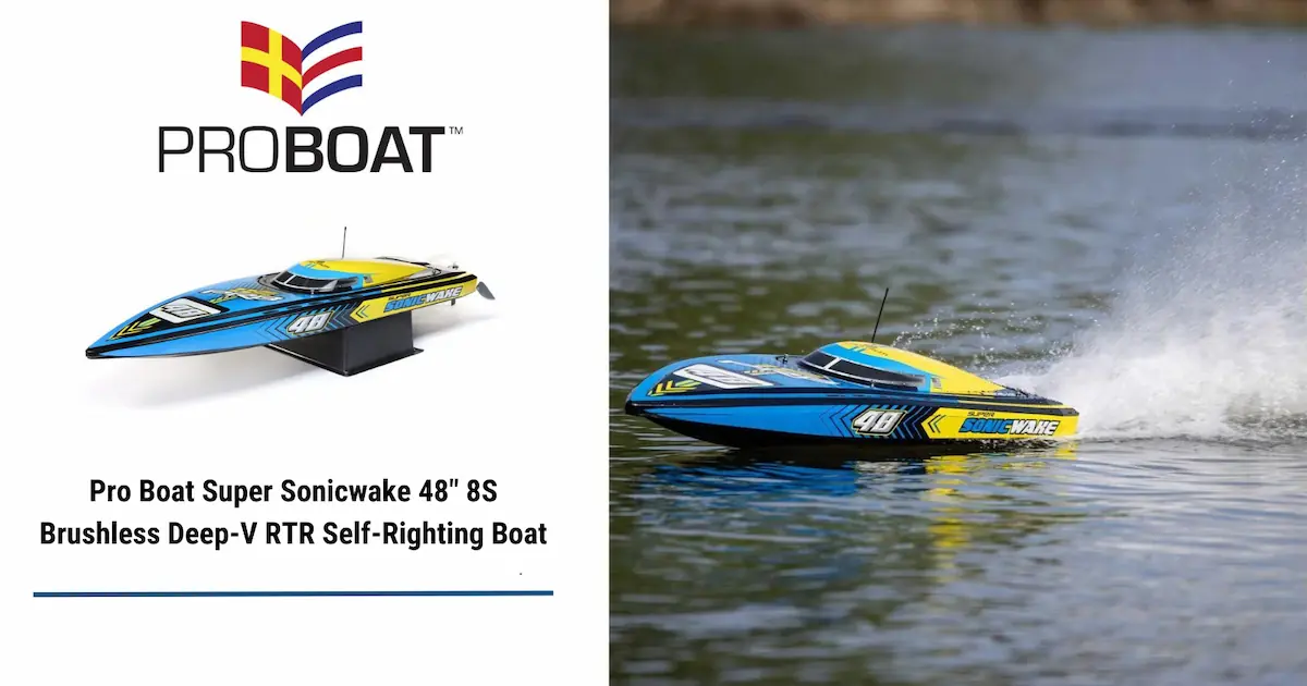 Pro Boat Sonicwake RC Boat