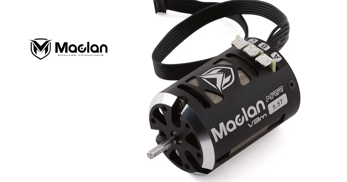 Maclan MRR V3M 540 RC car motor for 1:10 scale buggy racing.