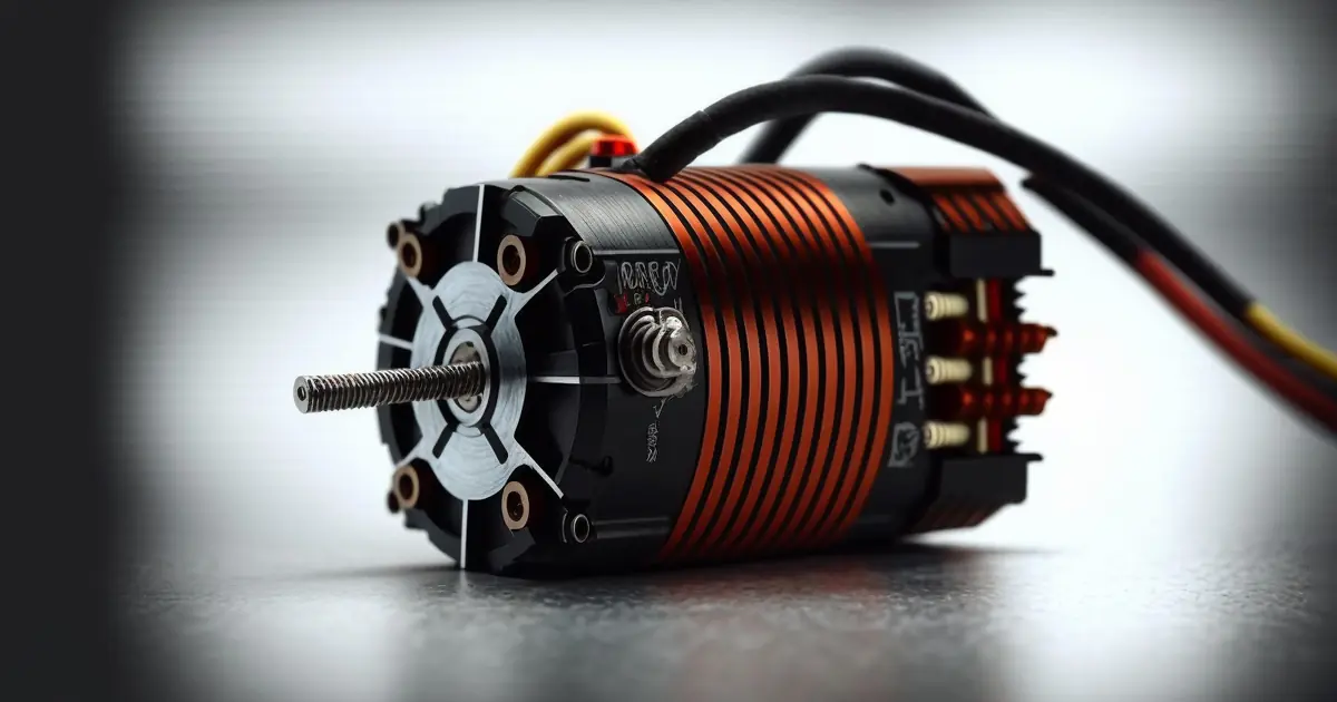 Styled RC Car Motor.