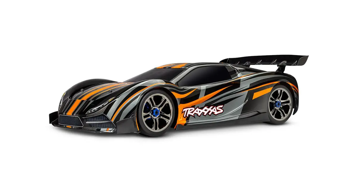 Traxxas XO-1 All electric RC car that goes 100 MPH. Number 1 on list of fast RC cars.