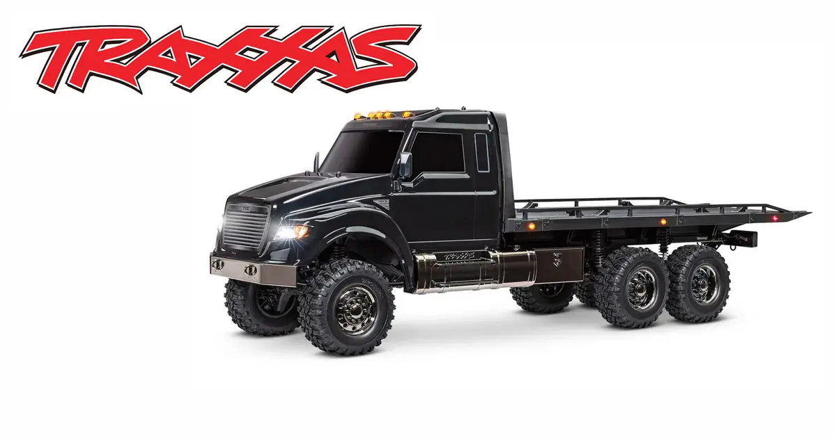 Traxxas TRX-6 1/10 Scale 6x6 Flatbed Hauler RC Tow Truck